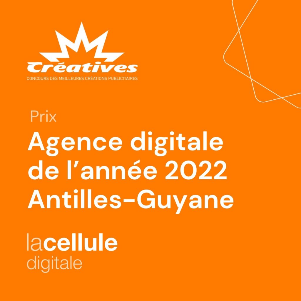 Agence digitale de l'année 2022 Antilles-Guyane